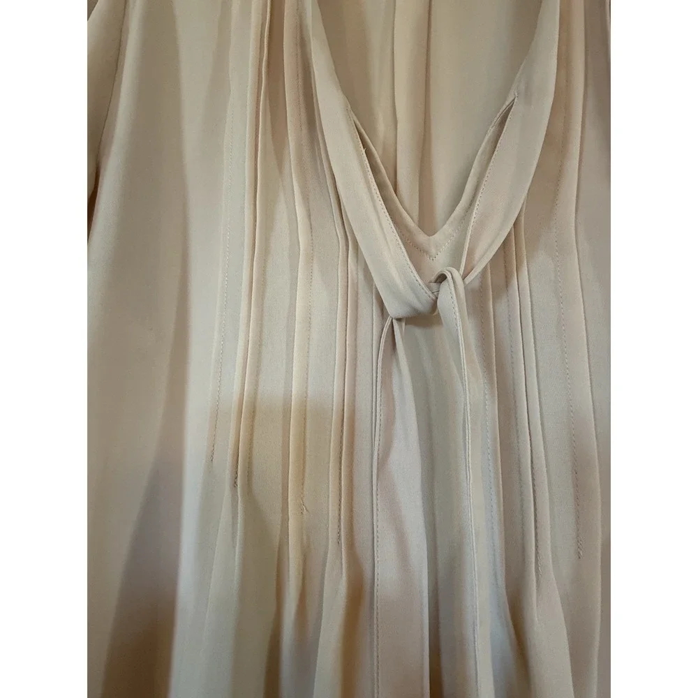 Lands End Summer Blouse Size 16 Soft Pink Woman's Flowy Feminine